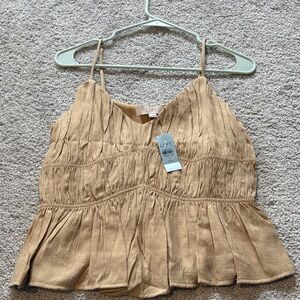 LOFT Beige Camisole Top